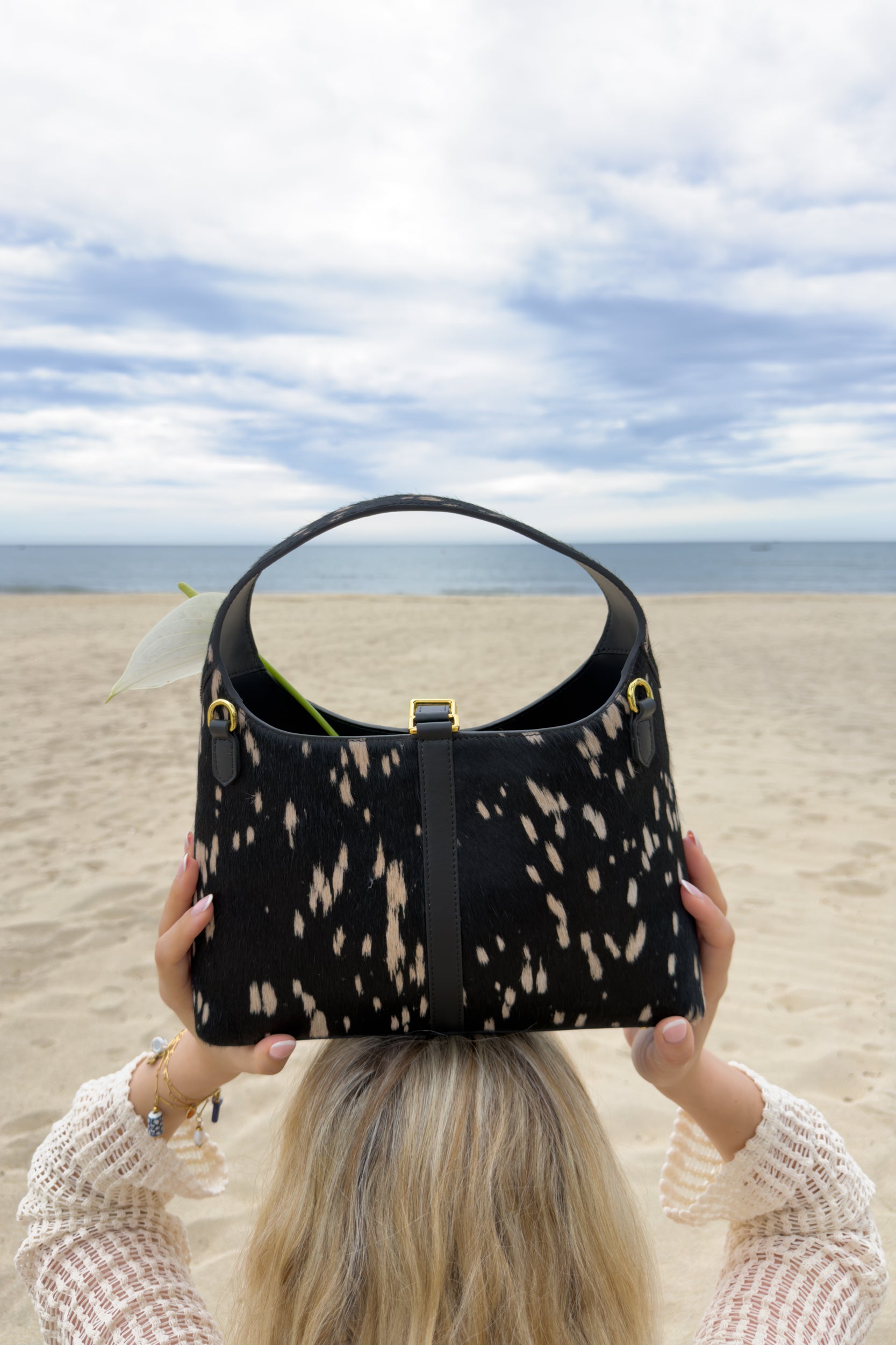 Limited Edition: Natasha Petite Bag in Noir Deer (Pre-order)