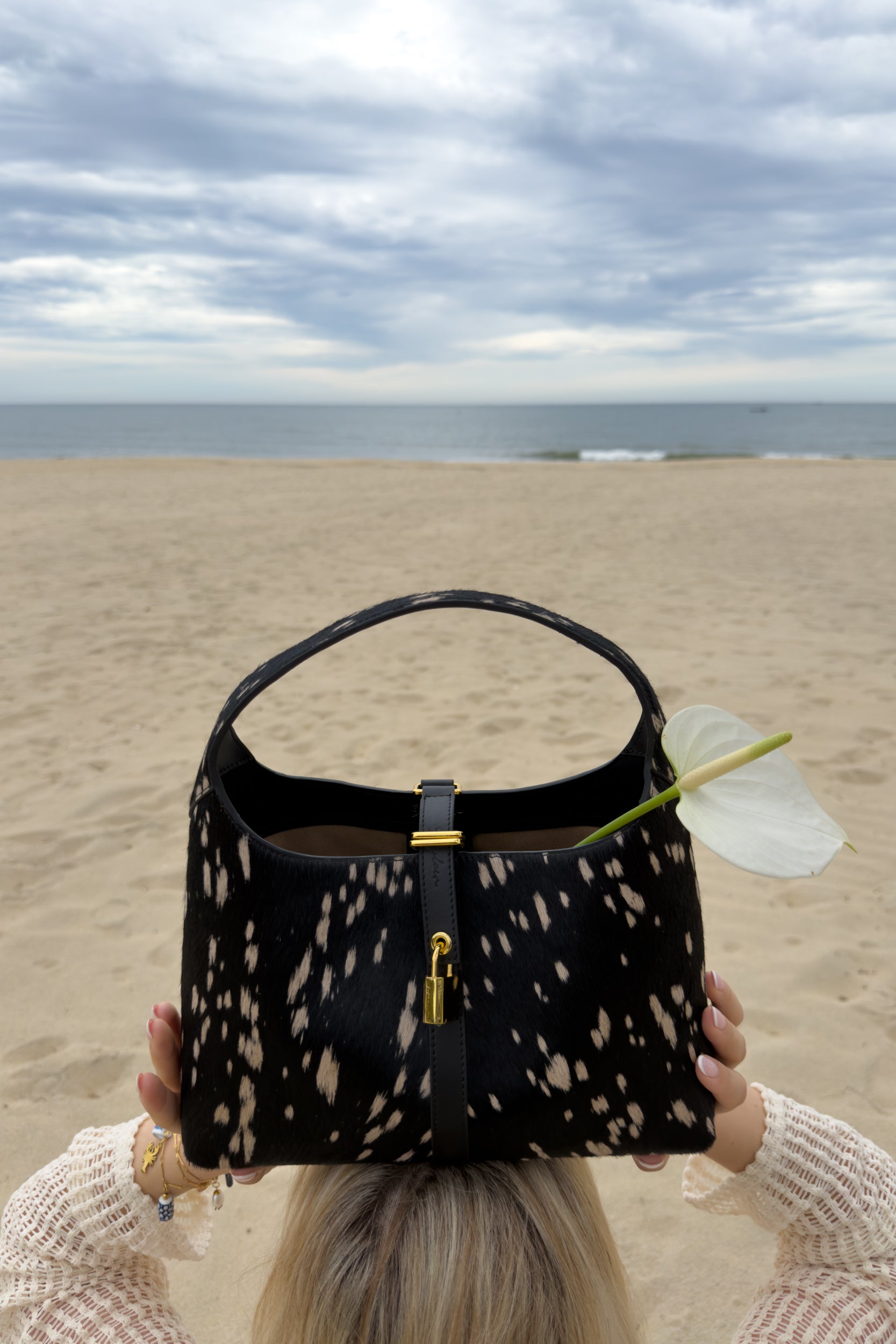 Limited Edition: Natasha Petite Bag in Noir Deer (Pre-order)