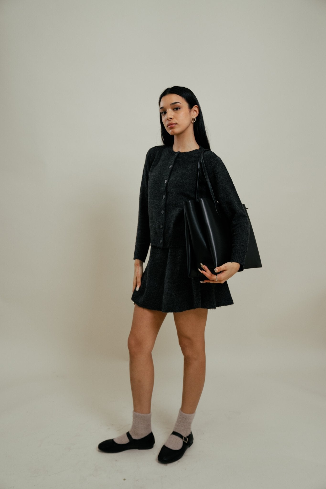 Aida Shoulder Tote (Vegan) - Seyclair