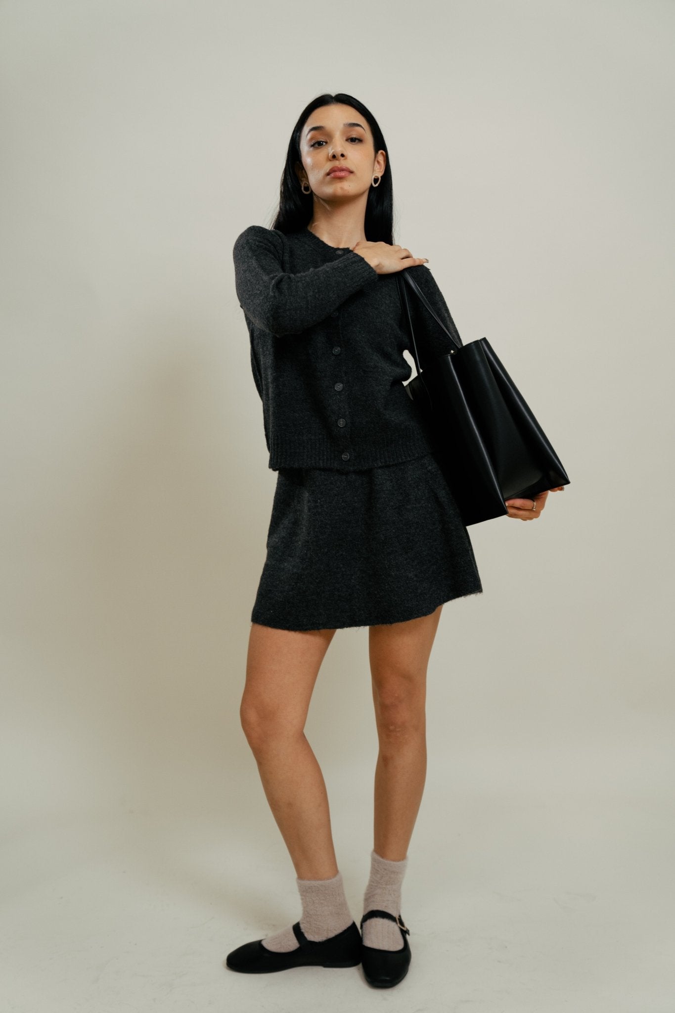 Aida Shoulder Tote (Vegan) - Seyclair