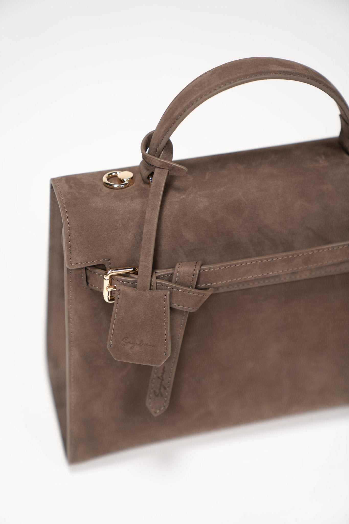 Limited Edition: Lara in Bitter Chocolate Suede - Seyclair