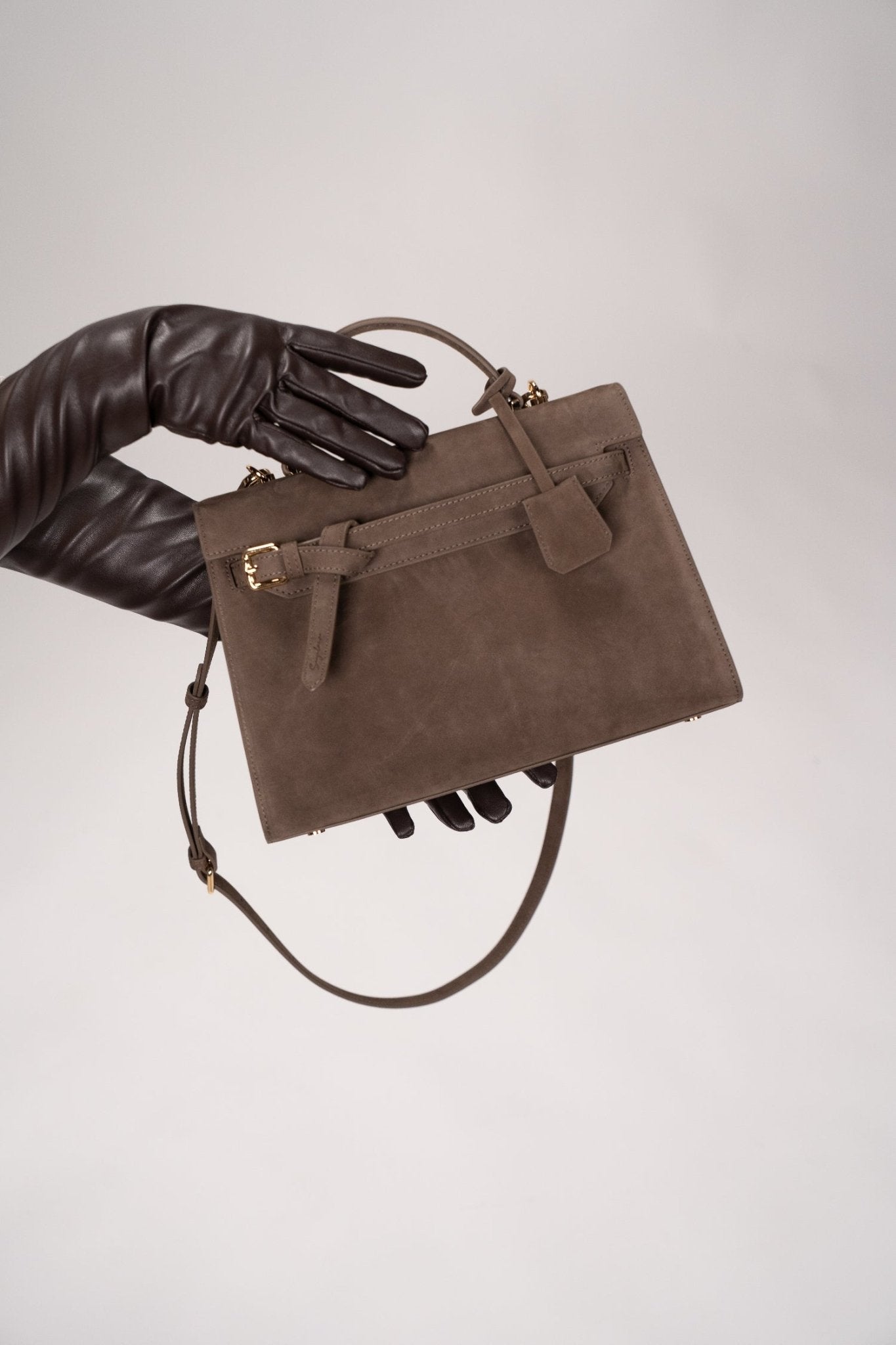 Limited Edition: Lara in Bitter Chocolate Suede - Seyclair