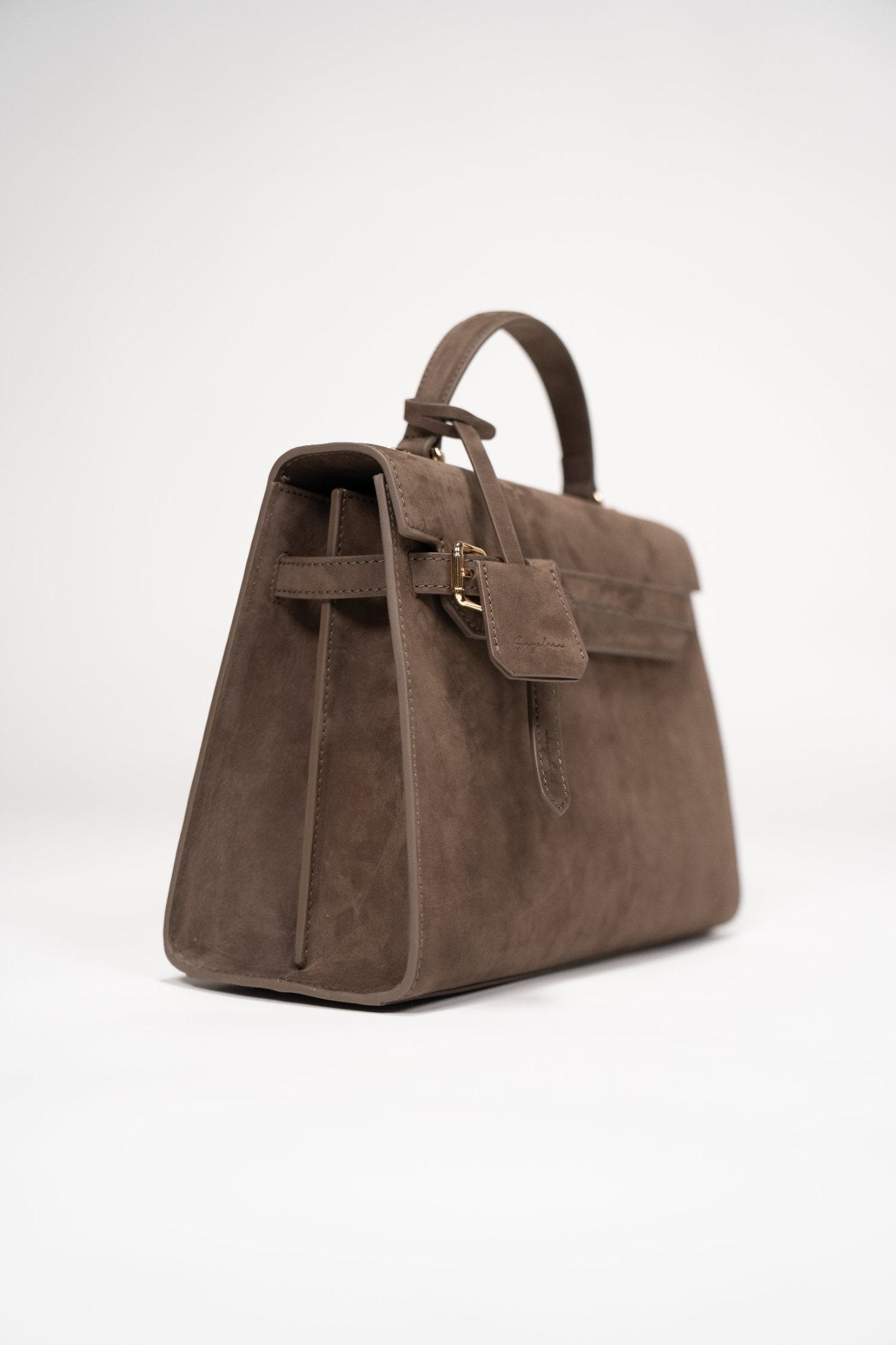 Limited Edition: Lara in Bitter Chocolate Suede - Seyclair