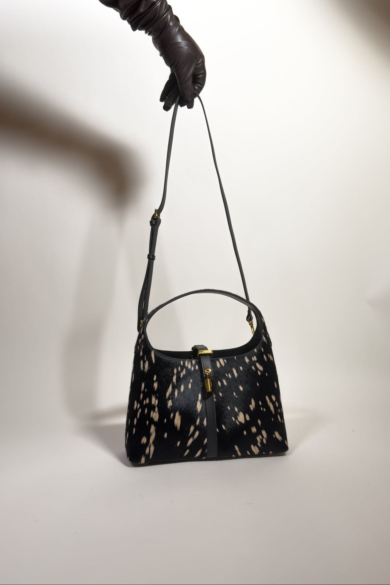 Limited Edition: Natasha Petite Bag in Noir Deer (Pre-order) - Seyclair