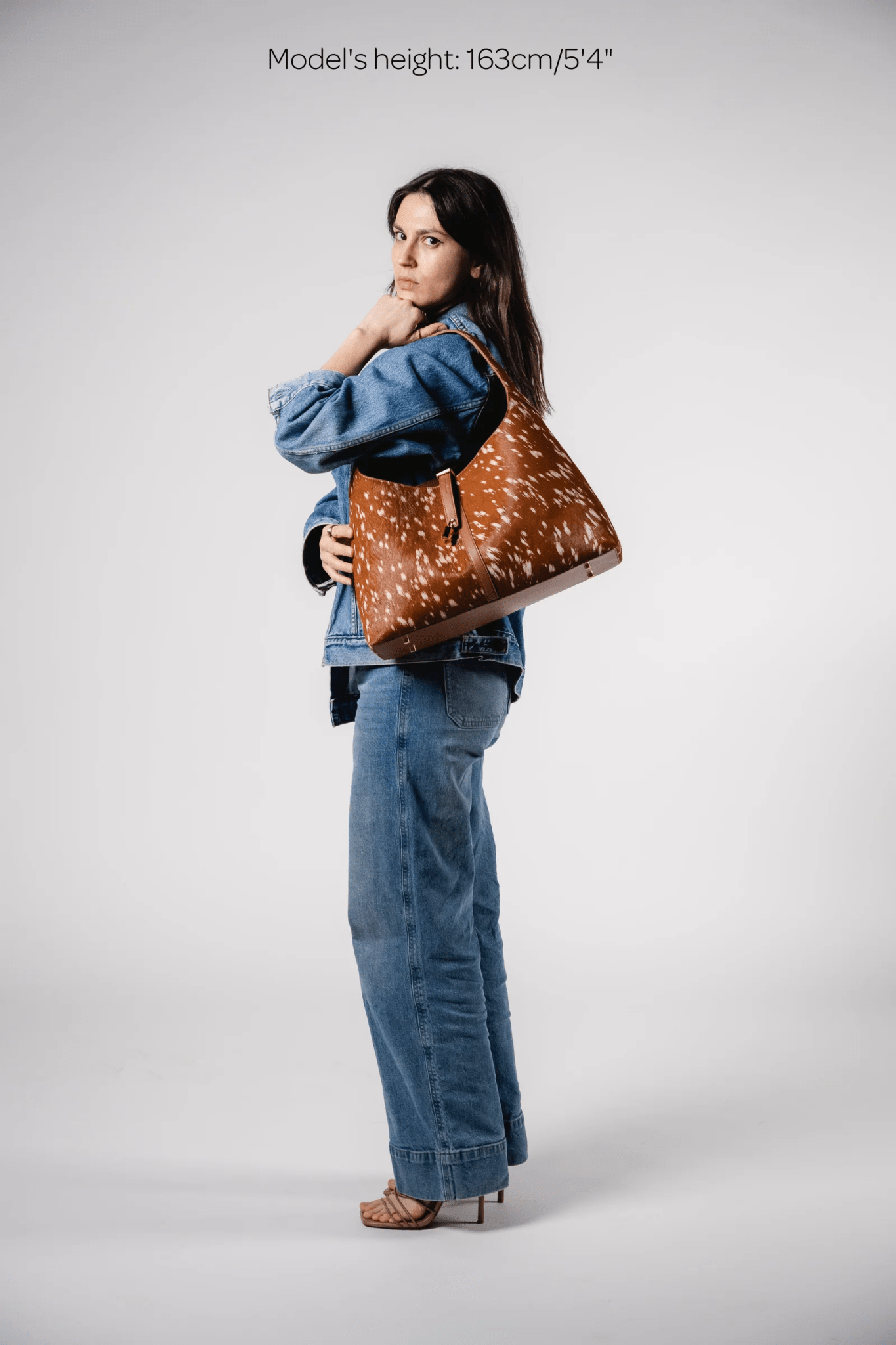Limited Edition: Natasha Shoulder Tote Bag in Deer (Pre - order) - Seyclair
