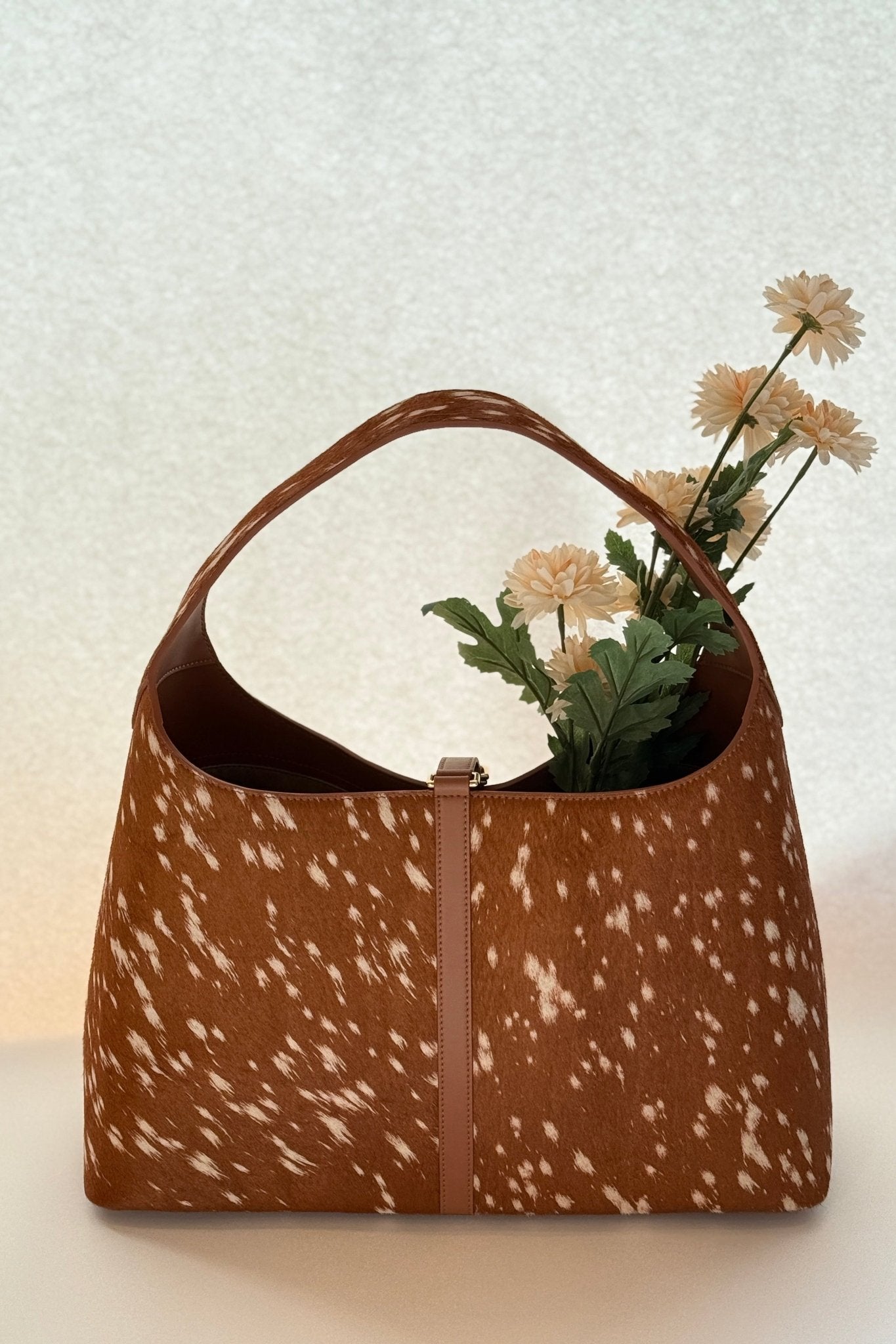 Limited Edition: Natasha Shoulder Tote Bag in Deer (Pre - order) - Seyclair