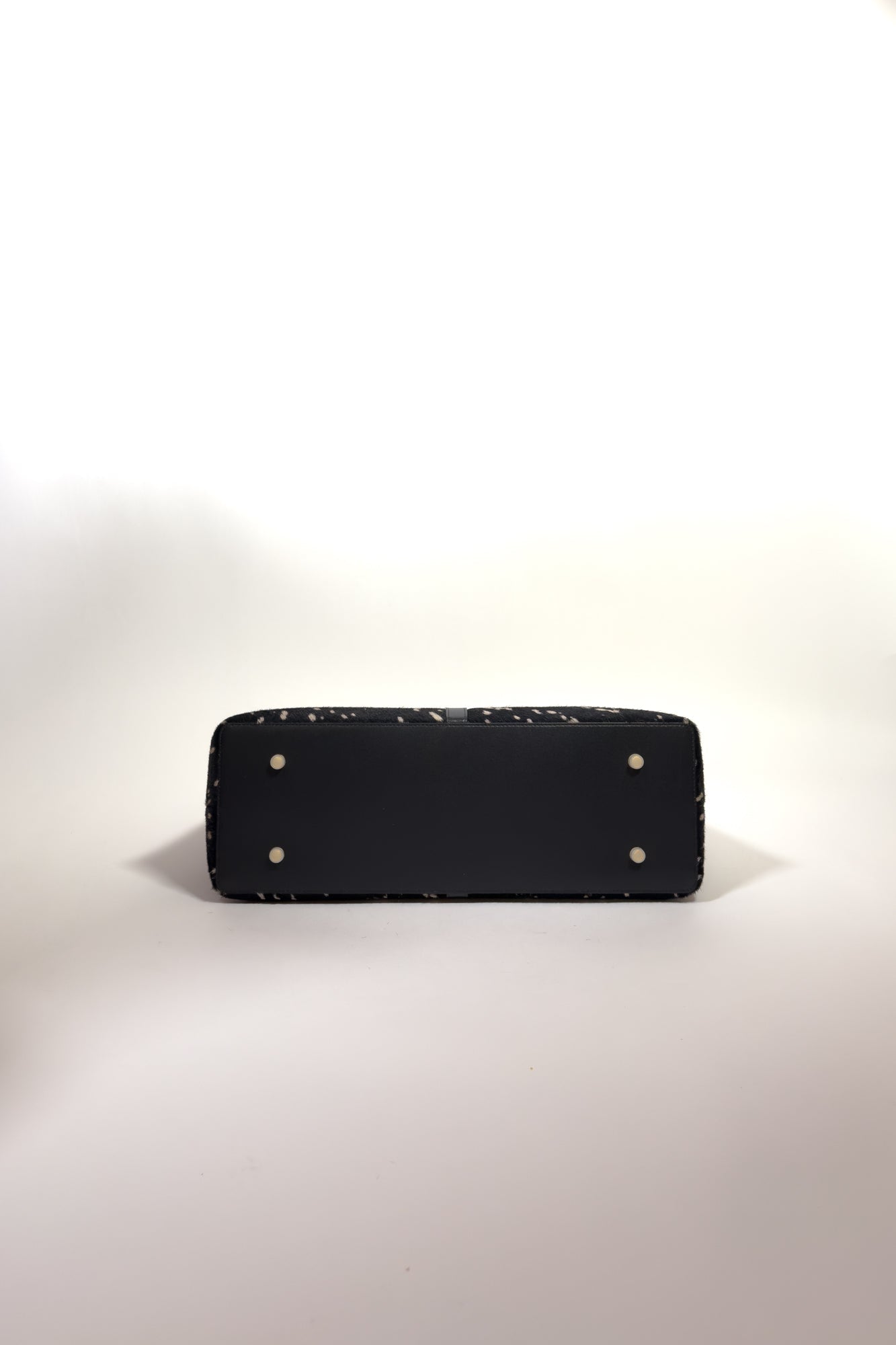 Limited Edition: Natasha Shoulder Tote Bag in Luxe Noir Deer (Pre-Order) - Seyclair