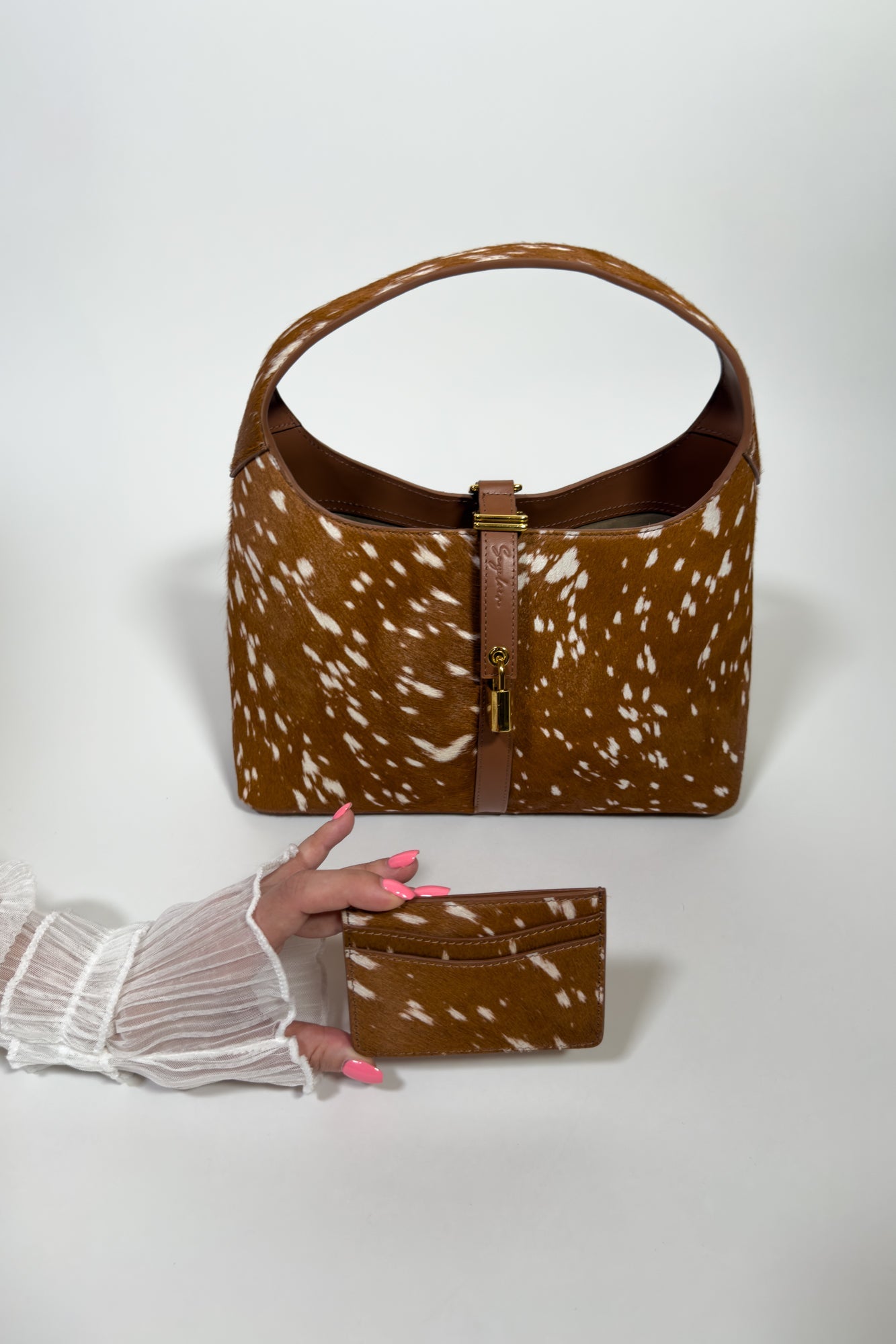 Melody Card Holder in Deer (Pre-Order) - Seyclair