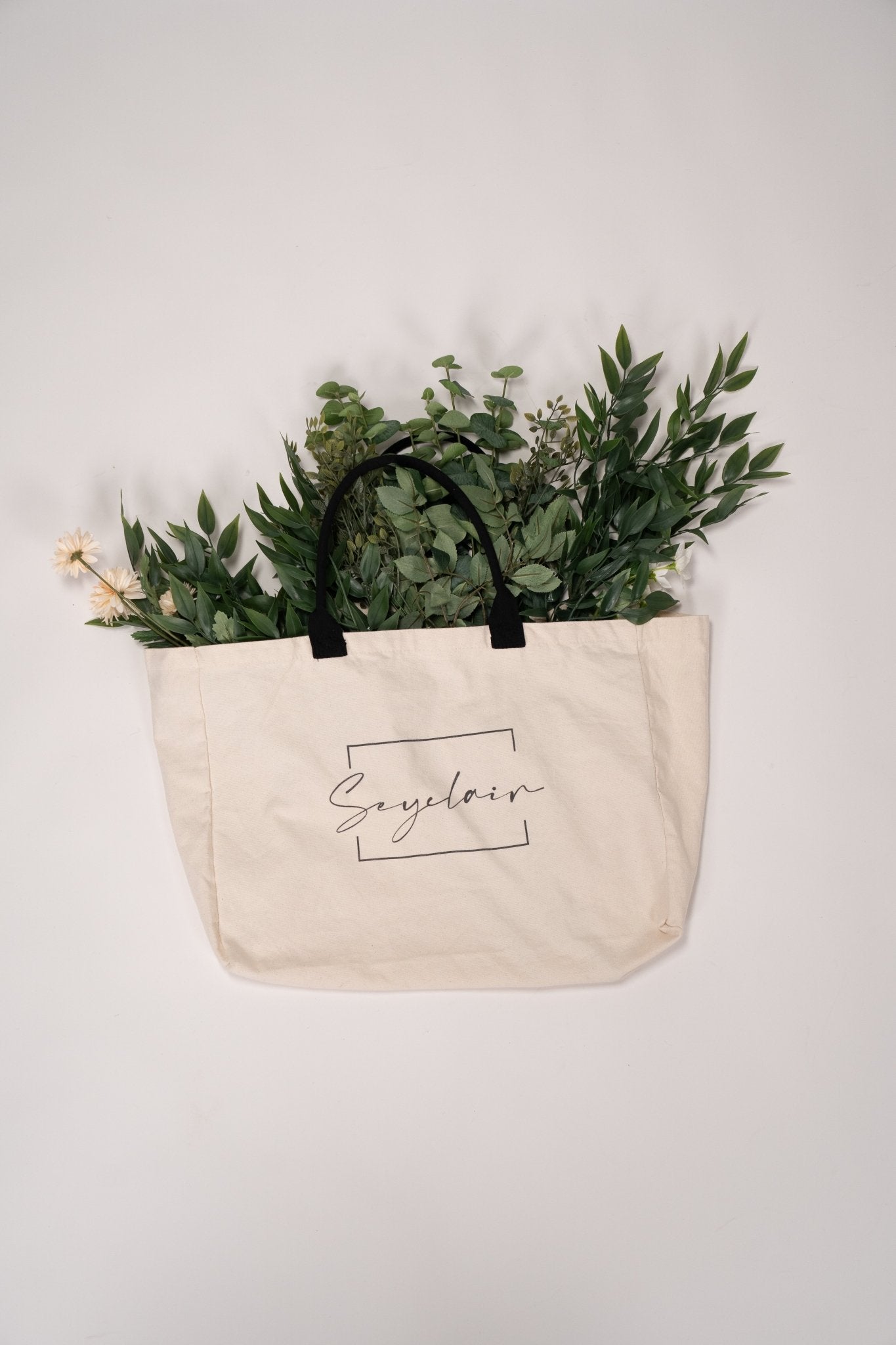 Pearl XL Canvas Tote Bag - Seyclair
