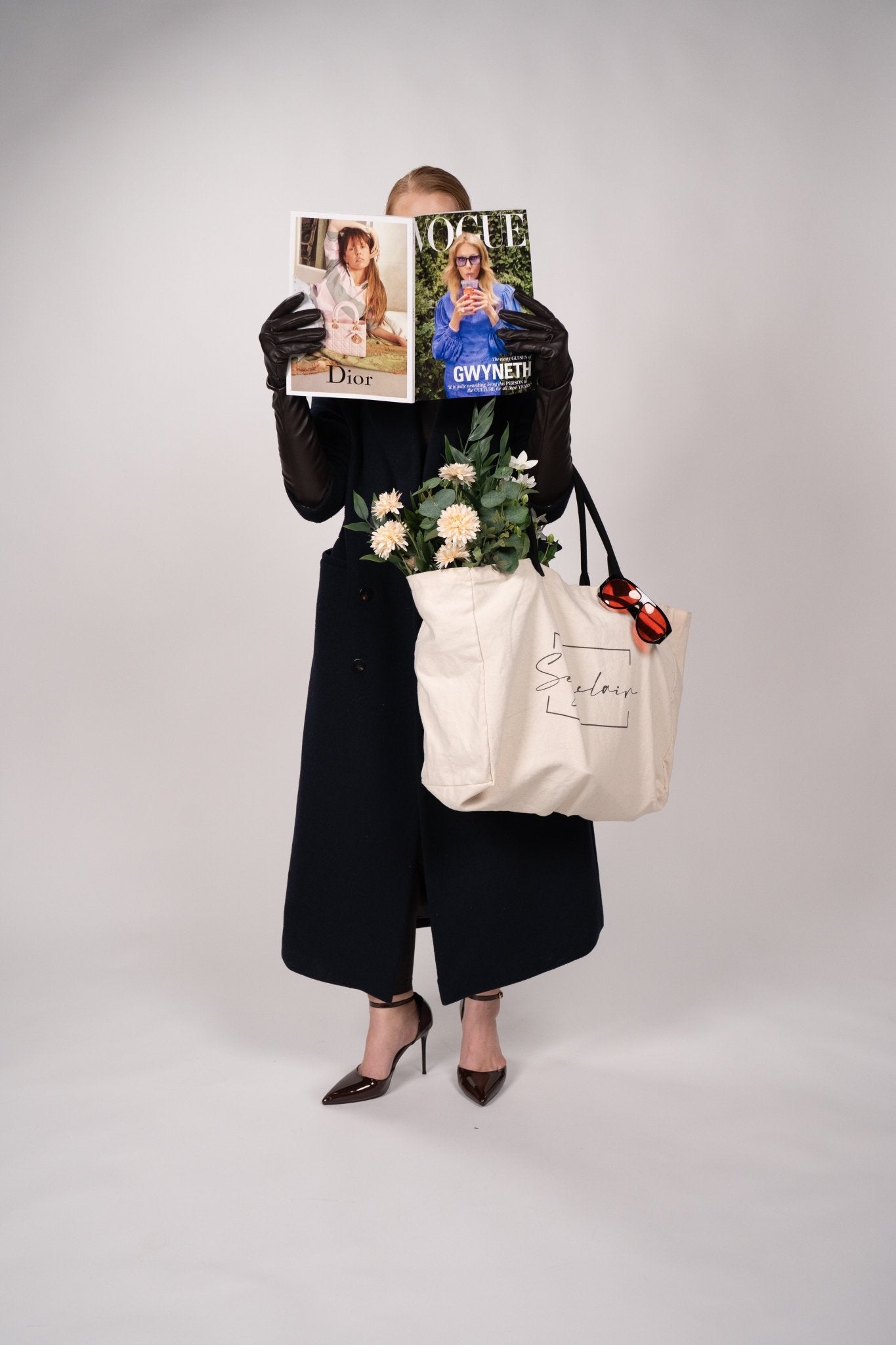 Pearl XL Canvas Tote Bag - Seyclair