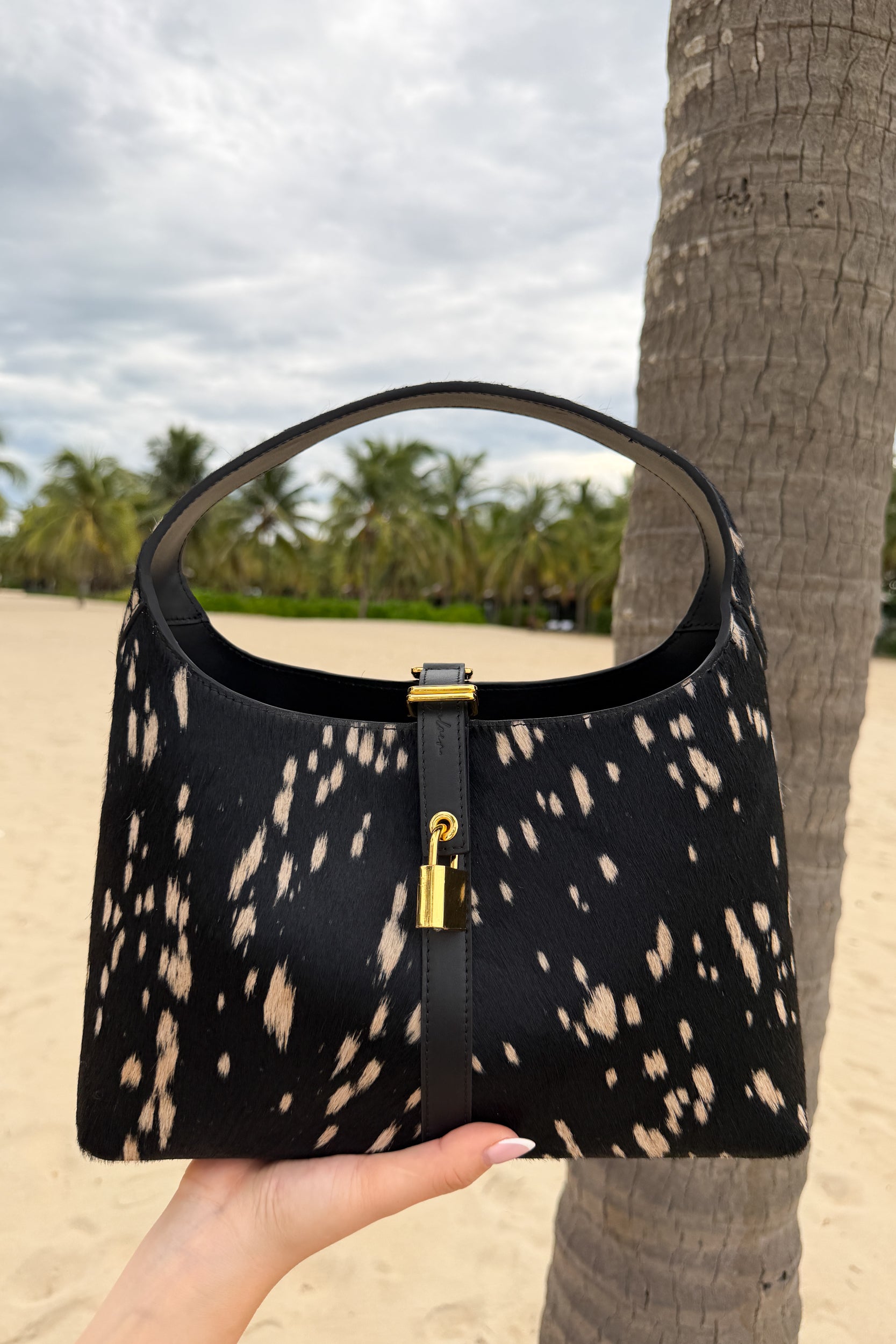 Limited Edition: Natasha Petite Bag in Noir Deer (Pre-order)