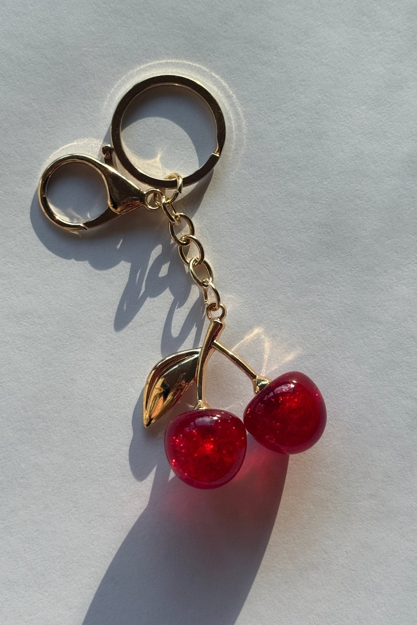 Cherry On Top Bag Charm - Seyclair