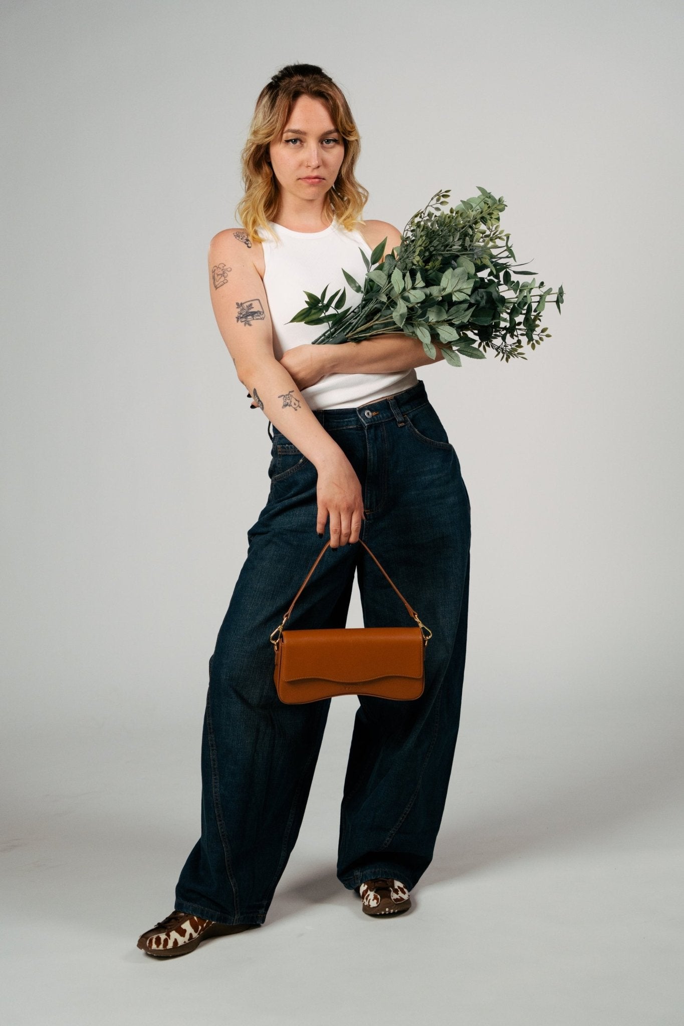Chiara Day - to - Night Bag in Brown - Seyclair