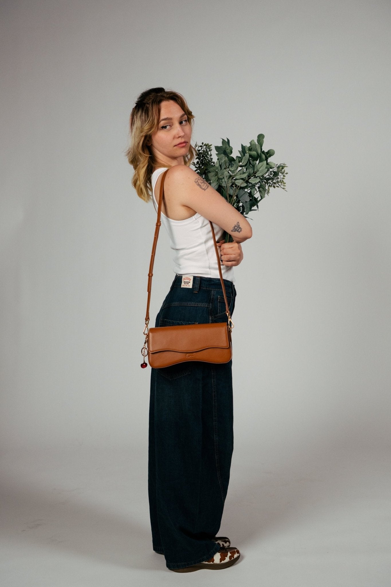Chiara Day - to - Night Bag in Brown - Seyclair