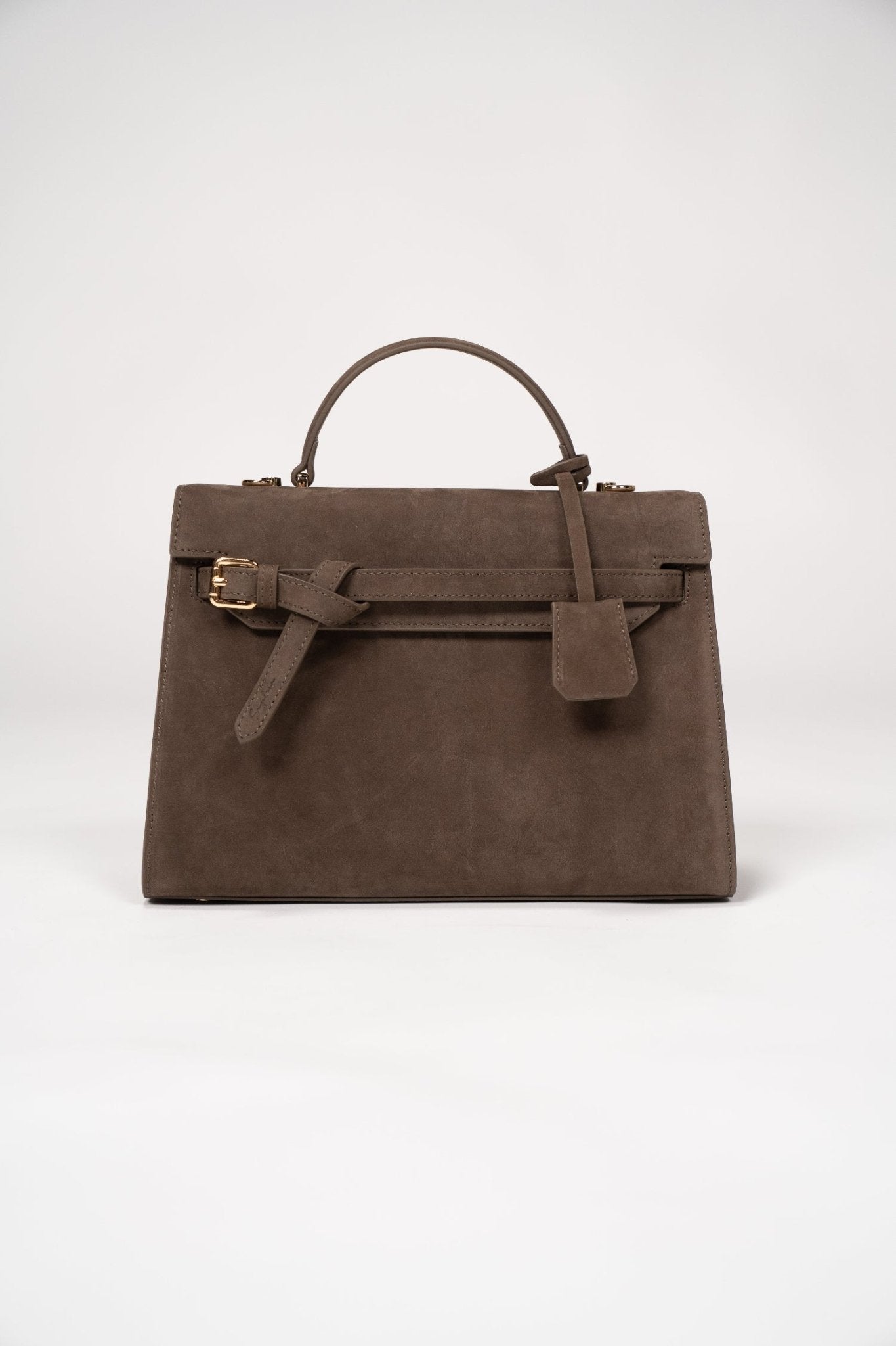 Limited Edition: Lara in Bitter Chocolate Suede - Seyclair