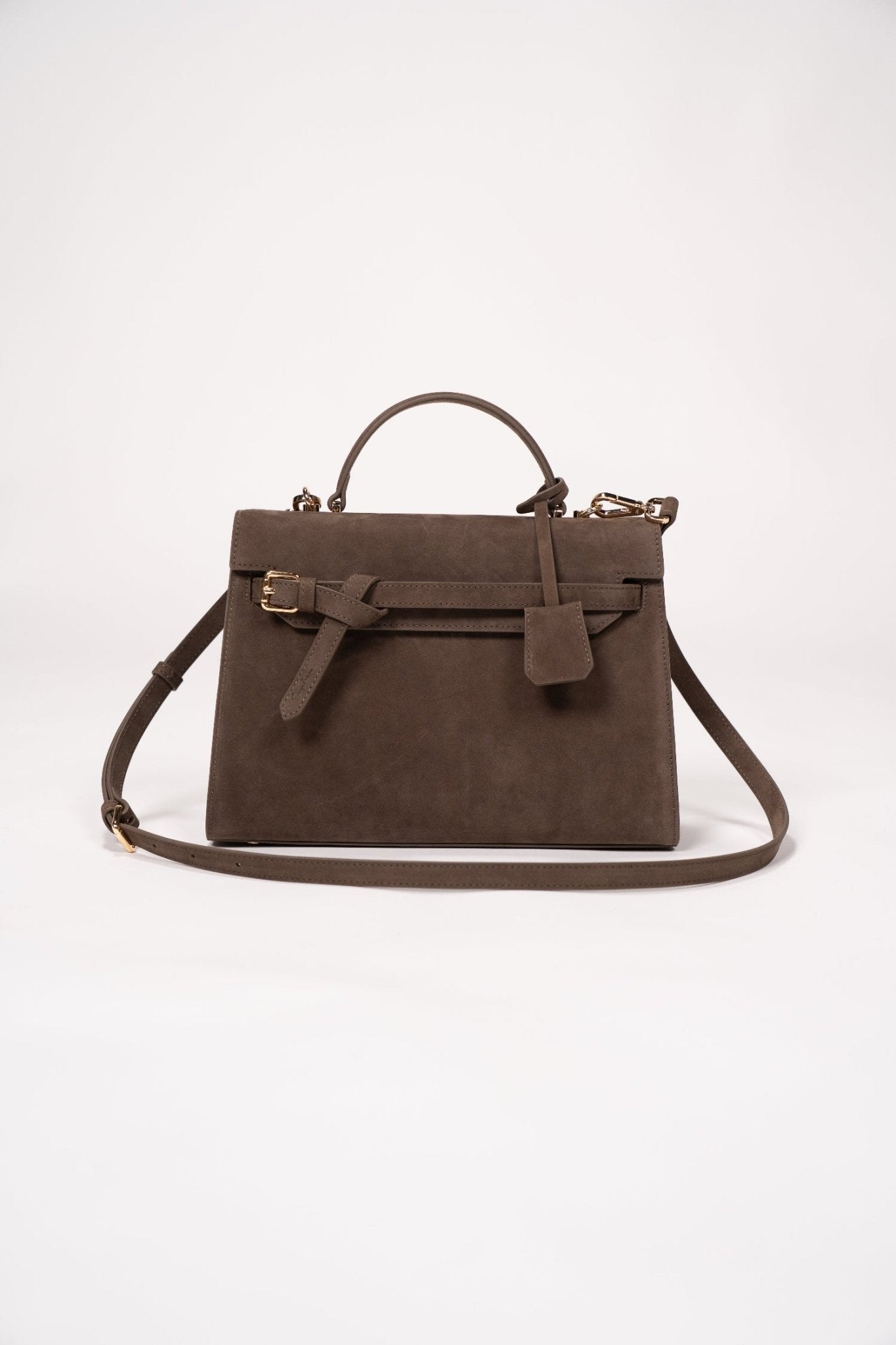 Limited Edition: Lara in Bitter Chocolate Suede - Seyclair