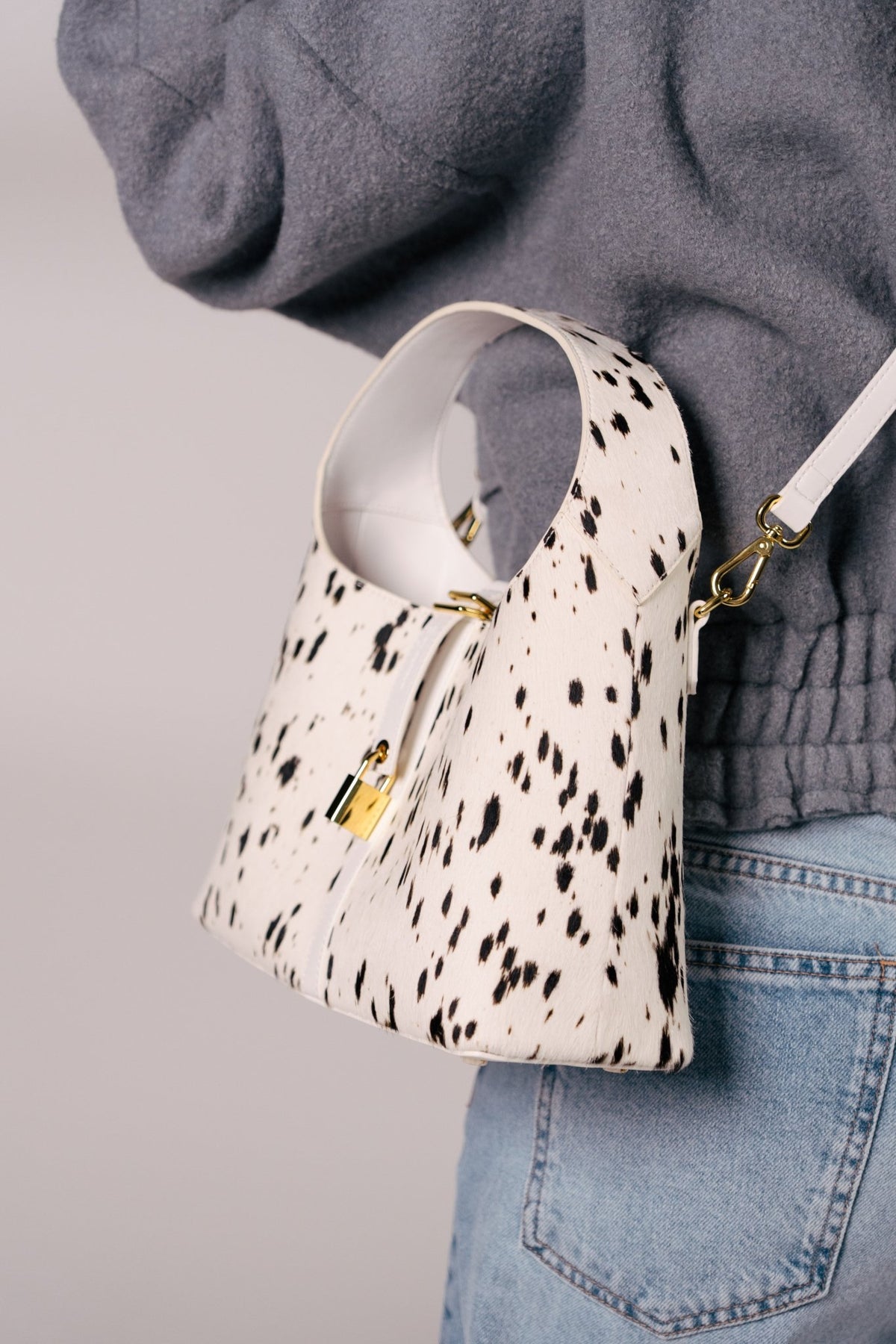 Limited Edition: Natasha Petite Bag in Dalmatian (Pre-order) - Seyclair