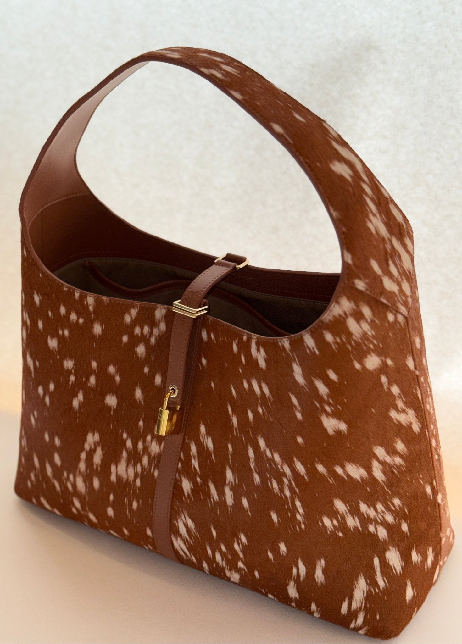 Limited Edition: Natasha Shoulder Tote Bag in Deer (Pre - order) - Seyclair