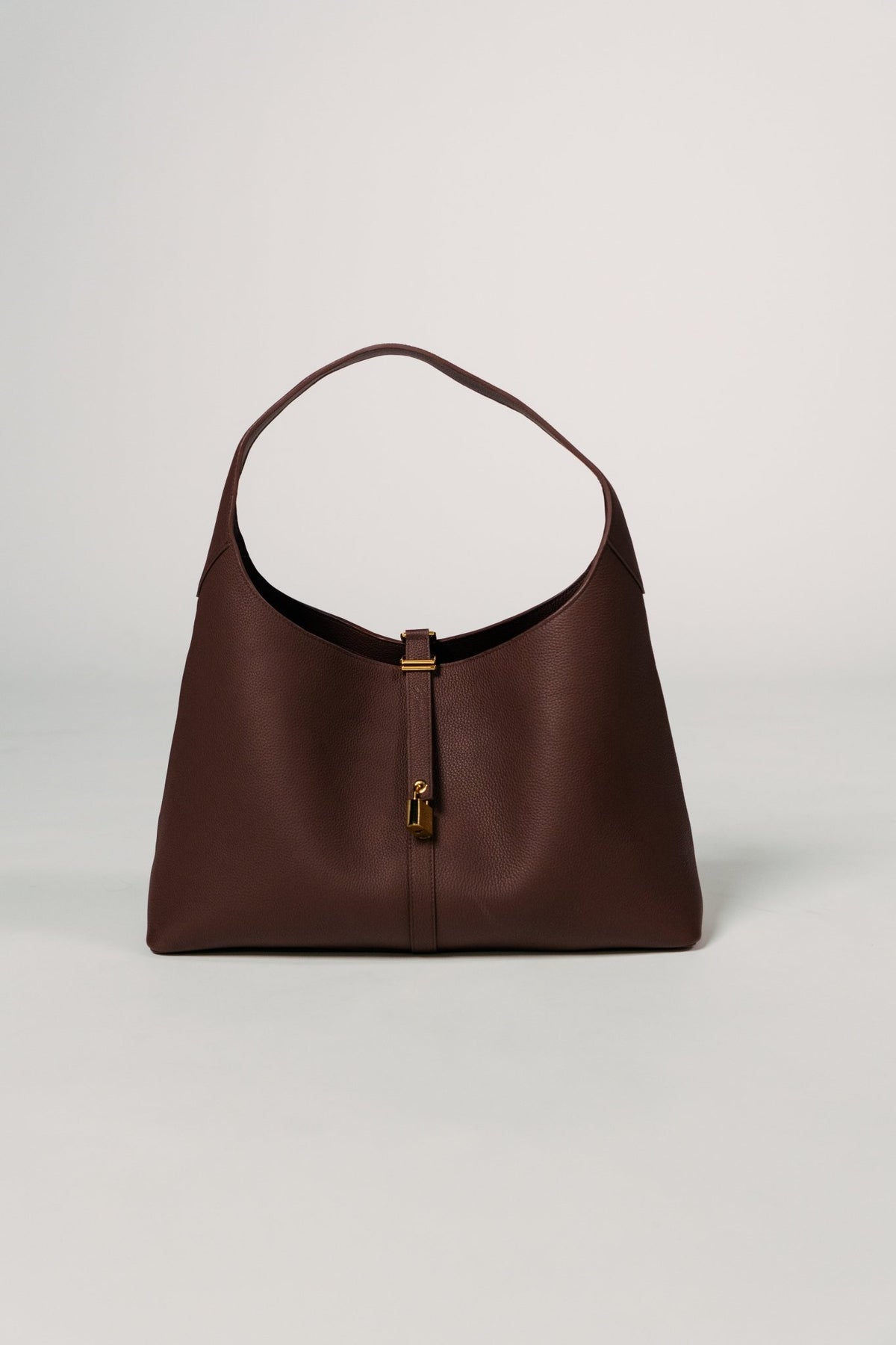 Natasha Shoulder Tote Bag in Mocha - Seyclair
