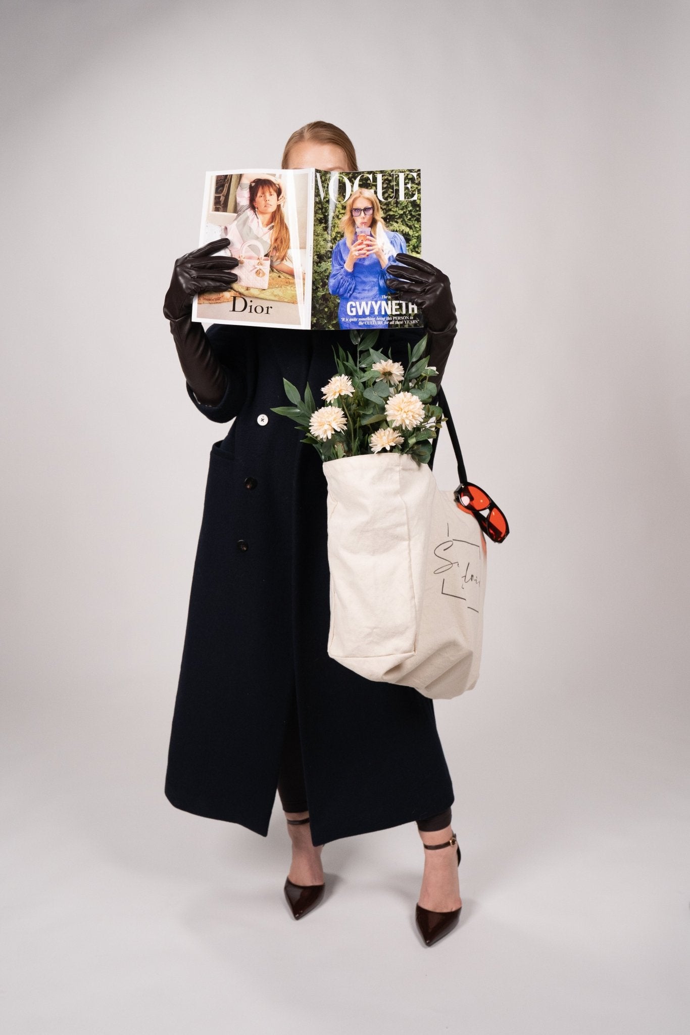 Pearl XL Canvas Tote Bag - Seyclair